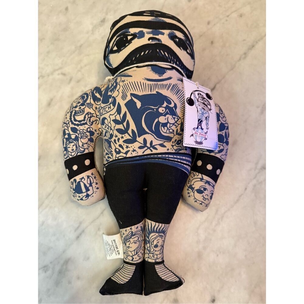 Rare 14" SPITFIRE GIRL Tattoo Man (Mr. Percy) Doll Mr Incognito.
